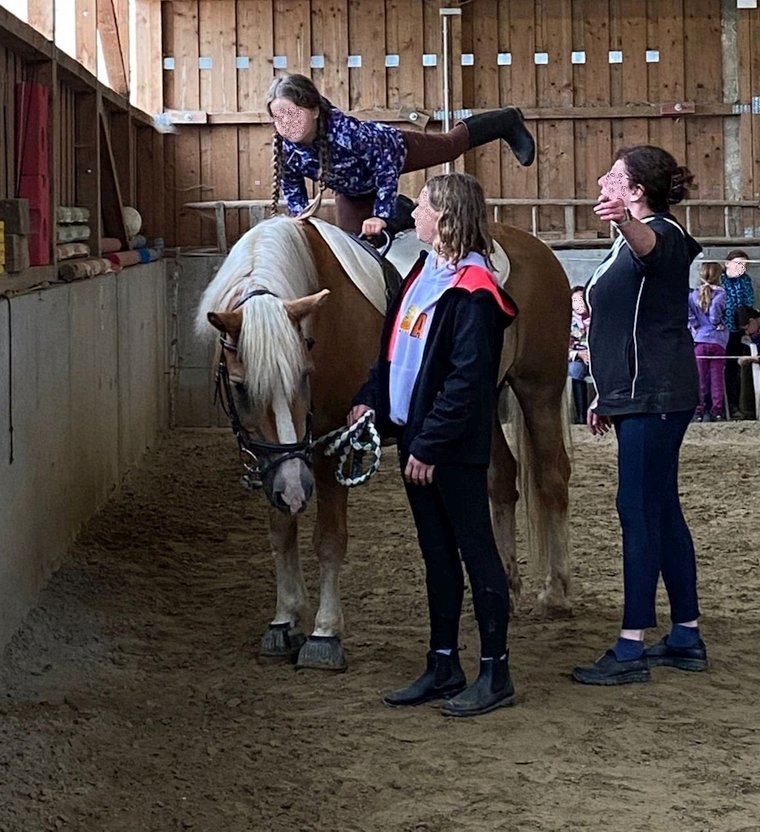 Ponytag August 2023 - Pony-Reiten in der Halle